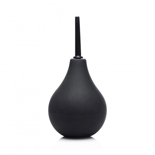 Черный анальный душ Thin Tip Enema Bulb - XR Brands - купить с доставкой в Миассе