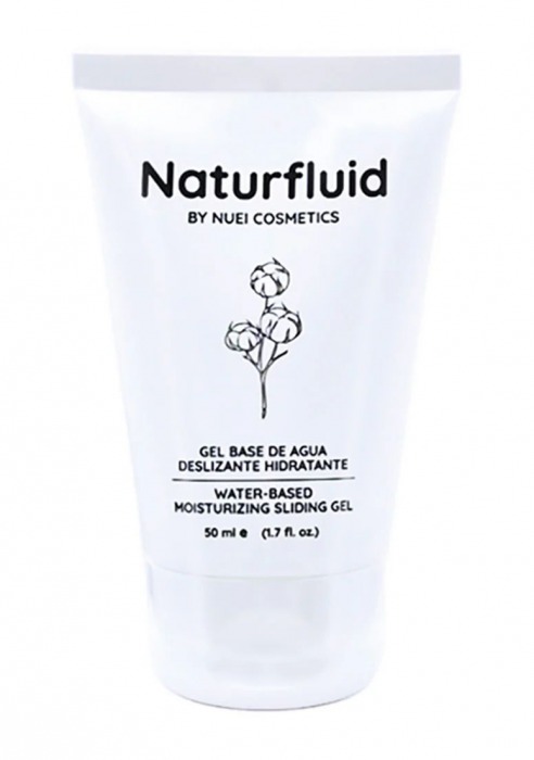 Экстраскользкий лубрикант на водной основе Nuei Naturfluid - 50 мл. - Nuei cosmetics - купить с доставкой в Миассе