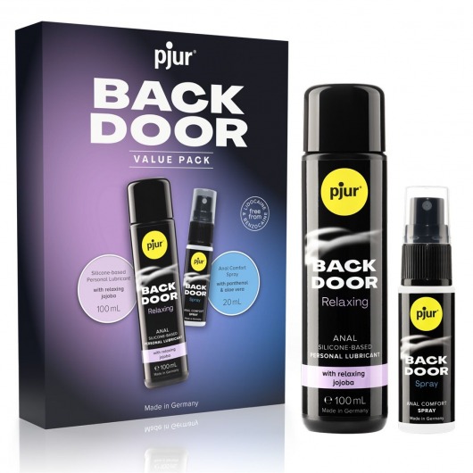 Набор для анального секса pjur Back Door Value Pack - Pjur - купить с доставкой в Миассе