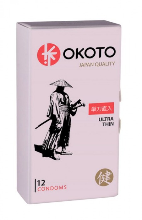 Тонкие презервативы OKOTO Ultra Thin - 12 шт. - Sitabella - купить с доставкой в Миассе