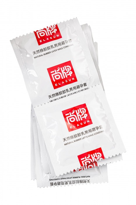 Презервативы с точками и ребрами Elasun Ribbed and Dotted - 10 шт. - Elasun - купить с доставкой в Миассе