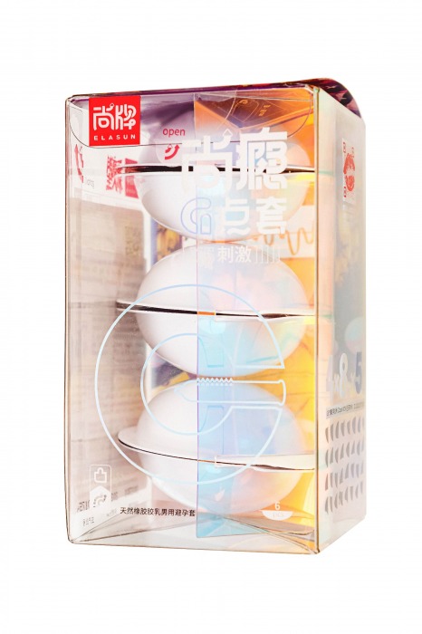 Особо тонкие презервативы Elasun G-spot bag X5 - 6 шт. - Elasun - купить с доставкой в Миассе