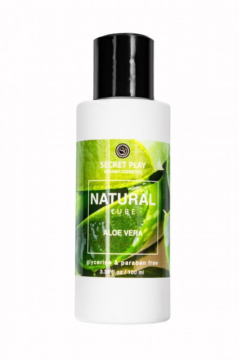 Органический гель Natural Lube - 100 мл. - Secret Play - купить с доставкой в Миассе