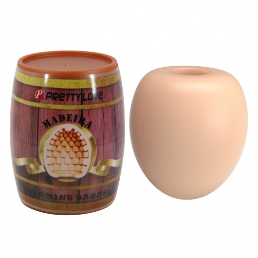 Мастурбатор в футляре-бочке Charming Barrel Madeira - Baile - в Миассе купить с доставкой