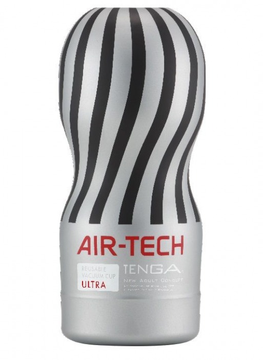 Серый мастурбатор Reusable Vacuum CUP ULTRA - Tenga - в Миассе купить с доставкой