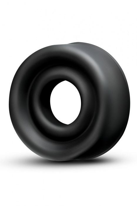 Черный уплотнитель на вакуумную помпу Silicone Pump Sleeve Medium - Blush Novelties - в Миассе купить с доставкой