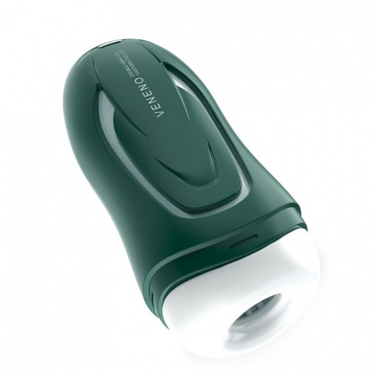 Зеленый вибромастурбатор с голосовым сопровождением Veneno - Rends - в Миассе купить с доставкой