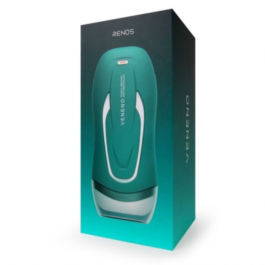 Зеленый вибромастурбатор с голосовым сопровождением Veneno - Rends - в Миассе купить с доставкой