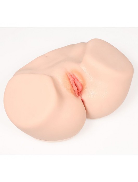 Мастурбатор-полуторс с двойным слоем материала Vanilla Onahole Real Vagina - KOKOS - в Миассе купить с доставкой