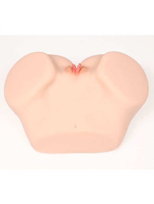 Мастурбатор-полуторс с двойным слоем материала Vanilla Onahole Real Vagina - KOKOS - в Миассе купить с доставкой