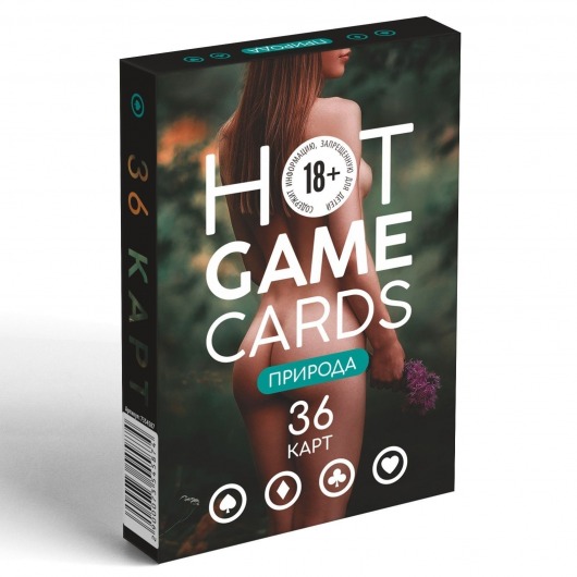 Игральные карты Hot Game Cards «Природа» - Сима-Ленд - купить с доставкой в Миассе