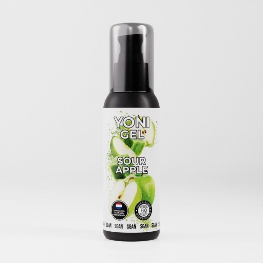 Лубрикант для орального секса SGAN со вкусом кислого яблока - 100 мл. - SGAN - купить с доставкой в Миассе