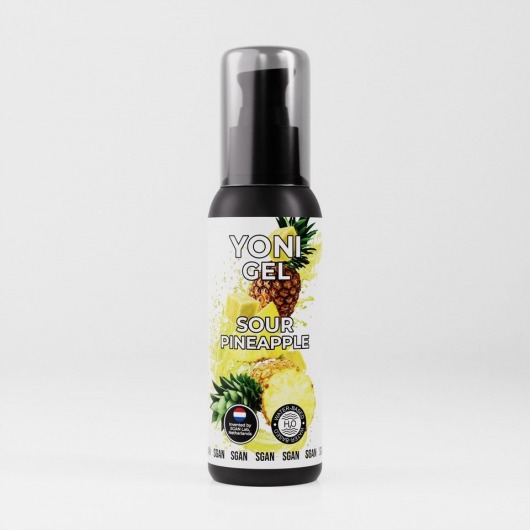 Лубрикант для орального секса SGAN со вкусом кислого ананаса - 100 мл. - SGAN - купить с доставкой в Миассе