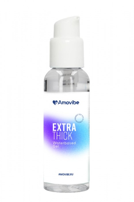 Гель на водной основе Extra Thick - 100 мл. - Amovibe - купить с доставкой в Миассе