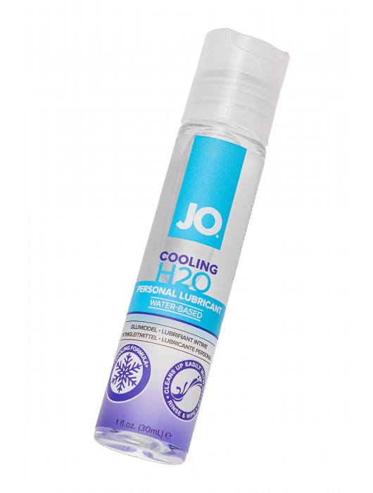 Охлаждающий лубрикант на водной основе JO H2O COOLING - 30 мл. - System JO - купить с доставкой в Миассе