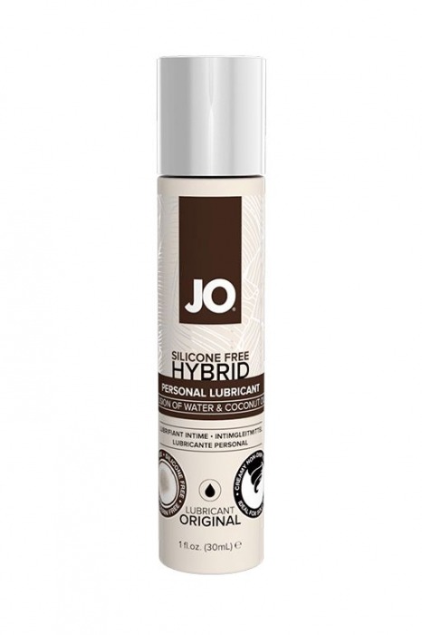 Водно-масляный лубрикант JO Silicon free Hybrid Lubricant ORIGINAL- 30 мл. - System JO - купить с доставкой в Миассе
