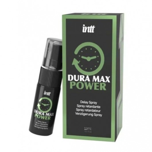 Пролонгирующий спрей Dura Max - 12 мл. - INTT - купить с доставкой в Миассе