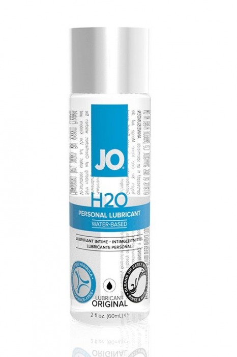 Нейтральный лубрикант на водной основе JO Personal Lubricant H2O - 60 мл. - System JO - купить с доставкой в Миассе