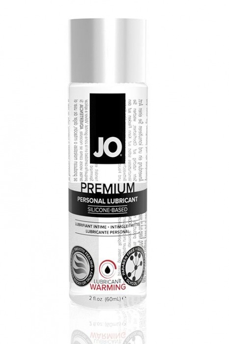 Возбуждающий лубрикант на силиконовой основе JO Personal Premium Lubricant  Warming - 60 мл. - System JO - купить с доставкой в Миассе