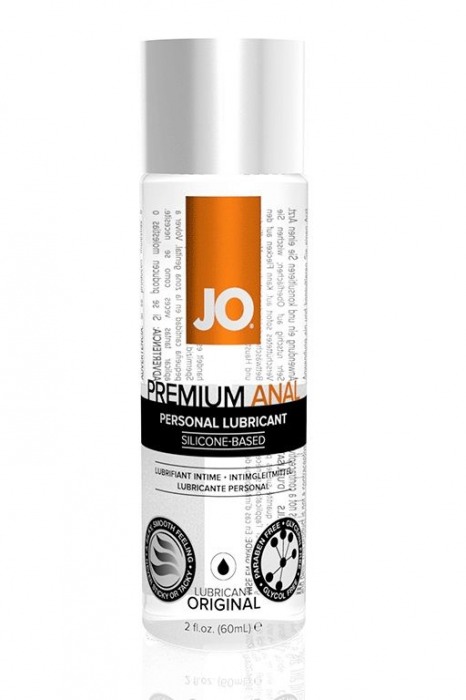 Анальный лубрикант на силиконовой основе JO Anal Premium - 60 мл. - System JO - купить с доставкой в Миассе