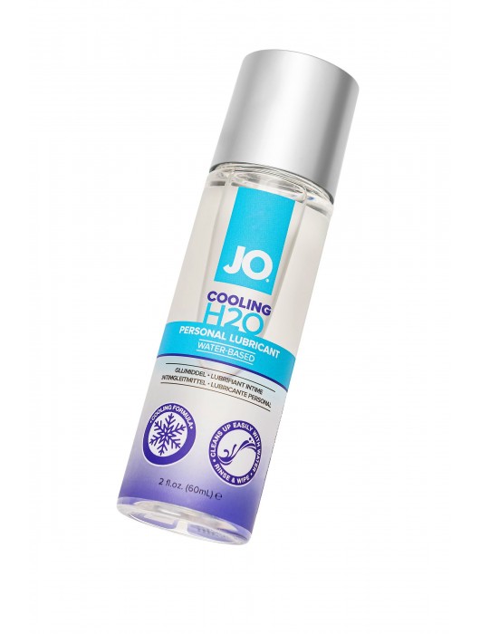 Охлаждающий лубрикант на водной основе JO Personal Lubricant H2O COOLING - 60 мл. - System JO - купить с доставкой в Миассе