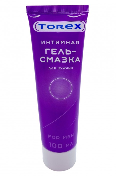 Гель-смазка на водной основе For Men - 100 мл. - Torex - купить с доставкой в Миассе