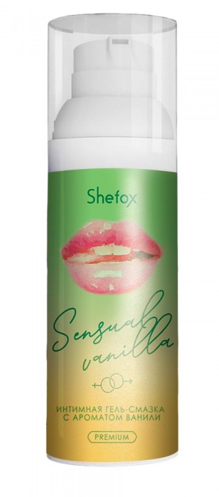 Интимная гель-смазка Shefox Premium «Чувственная ваниль» - 50 мл. - Shefox - купить с доставкой в Миассе