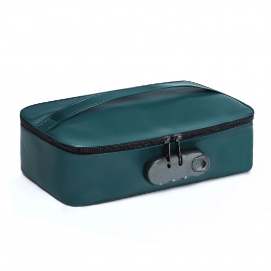 Зеленая сумочка для хранения игрушек Discreet Box - Dorcel - купить с доставкой в Миассе