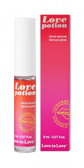 Возбуждающий блеск для губ Love Potion - 8 мл. - Love to Love - купить с доставкой в Миассе
