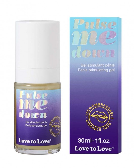 Стимулирующий гель для пениса Pulse Me Down - 30 мл. - Love to Love - купить с доставкой в Миассе