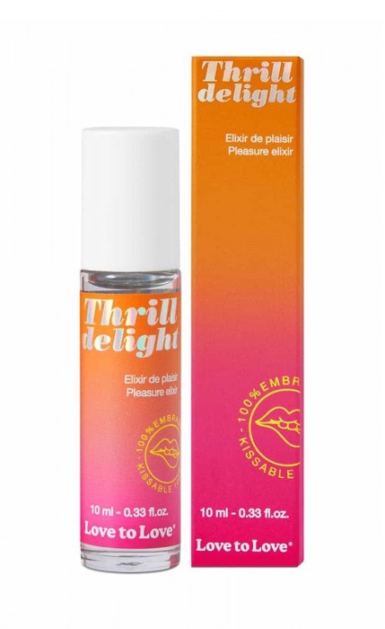 Возбуждающий гель Thrill Delight - 10 мл. - Love to Love - купить с доставкой в Миассе