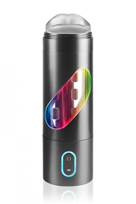 Перезаряжаемый мастурбатор-ротик Extreme Toyz Rechargeable Roto-Bator Mouth - Pipedream - в Миассе купить с доставкой