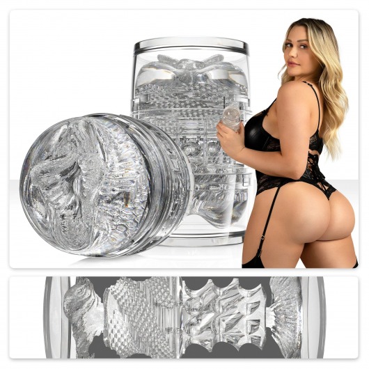 Прозрачный двусторонний мастурбатор Fleshlight Quickshot Mia Malkova - Fleshlight - в Миассе купить с доставкой