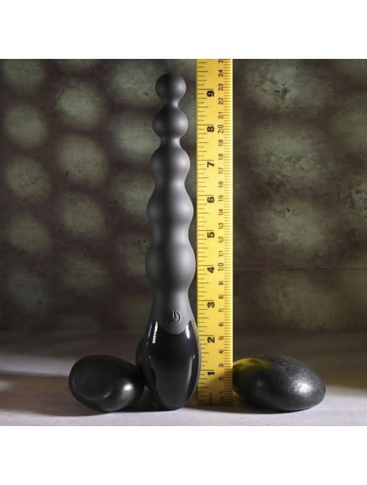 Черный анальный вибростимулятор Backdoor Baton - 24,1 см. - Zero Tolerance