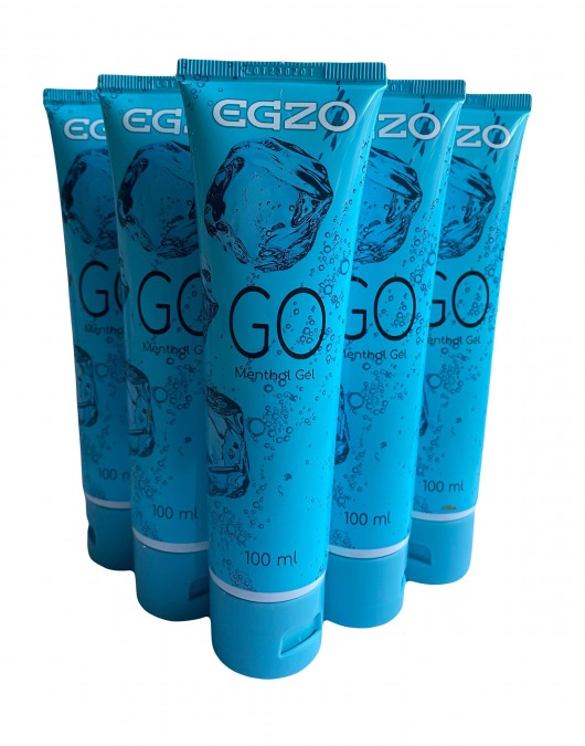 Набор из 5 пролонгирующих лубрикантов на водной основе Egzo Go (по 100 мл.) - EGZO - купить с доставкой в Миассе
