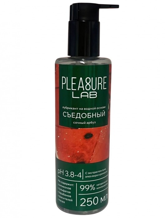Лубрикант на водной основе Pleasure Lab с ароматом арбуза - 250 мл. - Pleasure Lab - купить с доставкой в Миассе