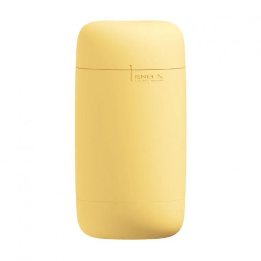 Желтый мастурбатор Tenga Puffy - Tenga - в Миассе купить с доставкой