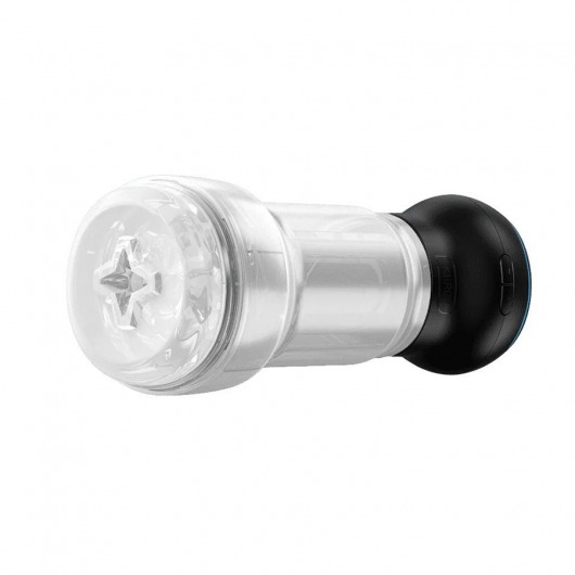Набор PowerBlow   Feel Pocket Stroker Crystal: мастурбатор и интерактивная насадка - Kiiroo - в Миассе купить с доставкой