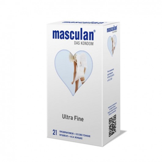 Особо тонкие презервативы Masculan Ultra Fine - 21 шт. - Masculan - купить с доставкой в Миассе