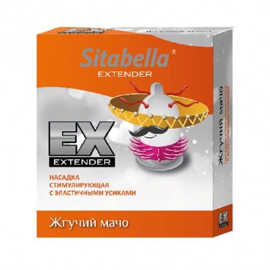 Стимулирующая насадка Sitabella Extender  Жгучий мачо - Sitabella - купить с доставкой в Миассе