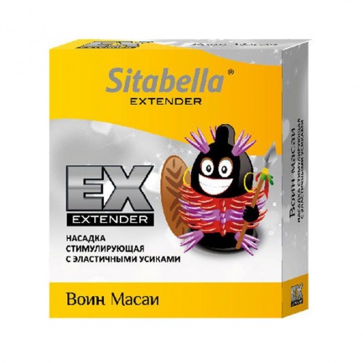 Стимулирующая насадка Sitabella Extender  Воин Масаи - Sitabella - купить с доставкой в Миассе