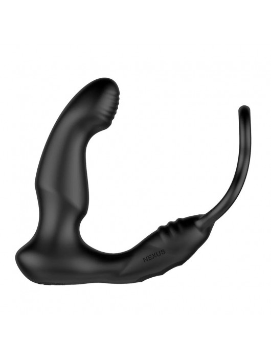 Черный двухмоторный массажер простаты Nexus Simul8 Wave Edition - Nexus Range - в Миассе купить с доставкой