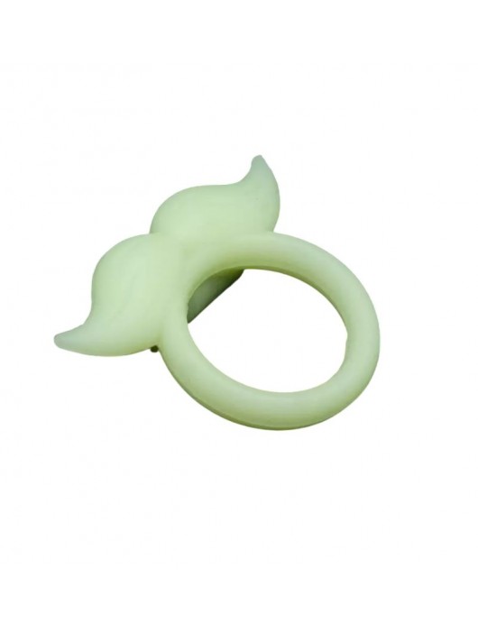 Люминесцентное эрекционное виброкольцо Hipster - Clara Morgane - в Миассе купить с доставкой