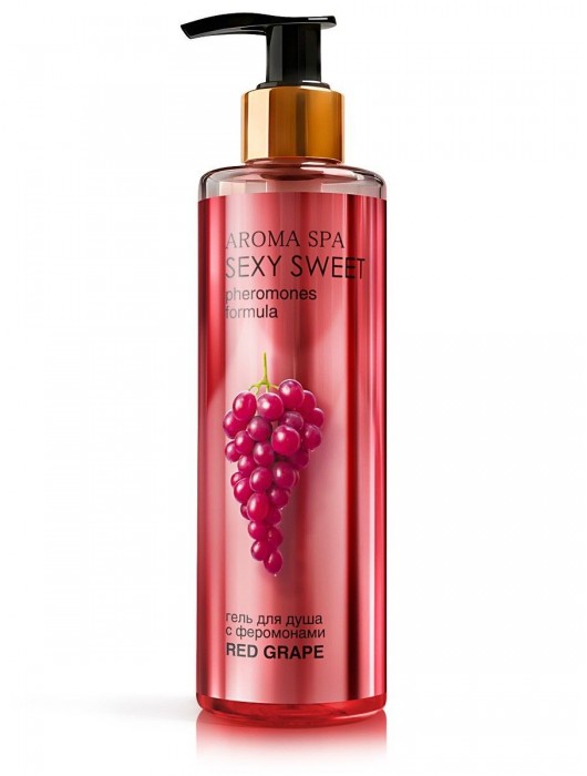 Гель для душа с феромонами и ароматом винограда Red Grape - 200 мл. -  - Магазин феромонов в Миассе