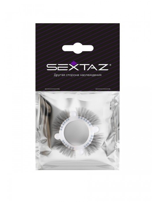 Эластичное кольцо с «ресничками» и 4 шариками - Sextaz - в Миассе купить с доставкой