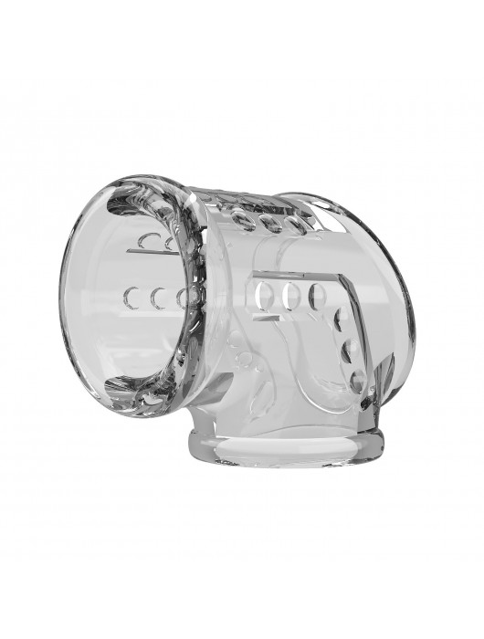 Прозрачная насадка на пенис и мошонку - Baile - в Миассе купить с доставкой