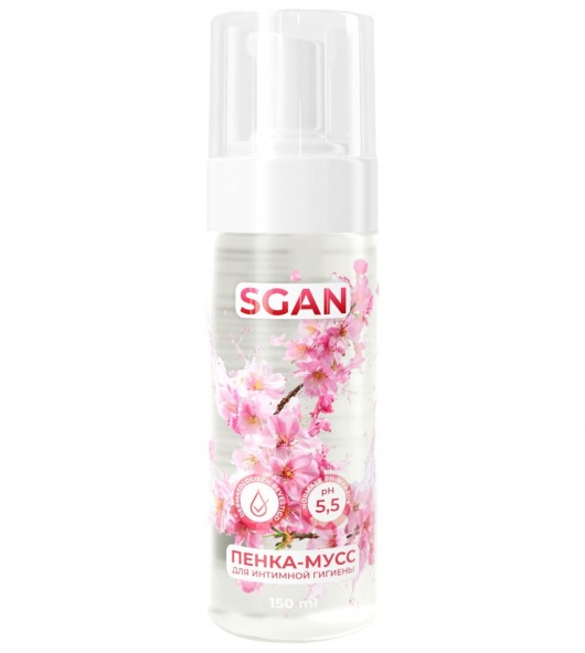 Пенка-мусс для интимной гигиены SGAN с пребиотиками - 150 мл. - SGAN - купить с доставкой в Миассе