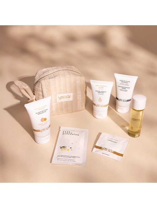 Набор YESforLOV La Trousse Enchantée в бежевой косметичке - YESforLOV - купить с доставкой в Миассе