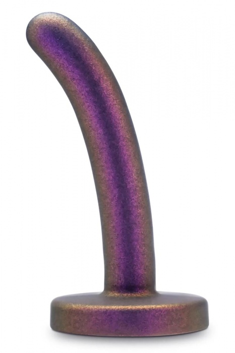 Фиолетовая насадка с гладкой поверхностью Surrender 4.75 Inch Beginner Pegging Dildo - 12 см. - Blush Novelties - купить с доставкой в Миассе