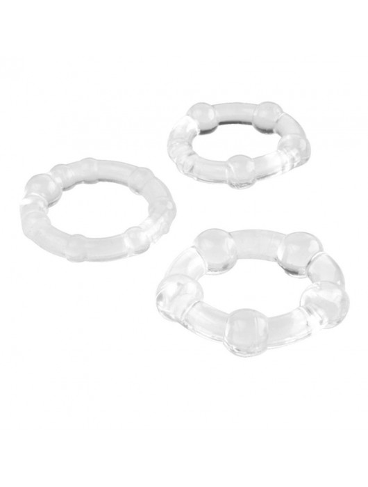 Набор из 3 эрекционных прозрачных колец - Boys of Toys - в Миассе купить с доставкой